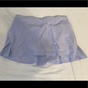 Lululemon Play Off The Pleats Mid-Rise Skirt - Pastel Blue